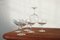 Bicchieri da champagne Ripple, anni '60, set di 6, Immagine 2