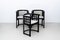 Art Nouveau Armchairs in the style of Josef Hoffmann, Set of 4 4