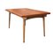 Modell AT312 Esstisch aus Teak & Eiche von Hans J. Wegner für Andreas Tuck, 1950er 4