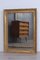 Antiker Spiegel mit Rahmen aus vergoldetem Holz & Gips 4