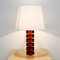 Large Scandinavian Glass & Brass Table Lamps attributed to Carl Fagerlund for Orrefors, Sweden, 1960s, Set of 2, Image 8