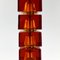 Lampade da tavolo grandi in vetro e ottone attribuite a Carl Fagerlund per Orrefors, Svezia, anni '60, set di 2, Immagine 5