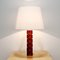 Large Scandinavian Glass & Brass Table Lamps attributed to Carl Fagerlund for Orrefors, Sweden, 1960s, Set of 2, Image 7