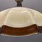 Lampada a sospensione grande in vetro di Murano, anni '50, Immagine 10