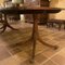 Extendable Pedestal Table in Mahogany with Quadripod Legs 6