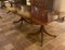 Extendable Pedestal Table in Mahogany with Quadripod Legs 8