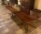 Extendable Pedestal Table in Mahogany with Quadripod Legs 3