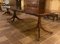 Extendable Pedestal Table in Mahogany with Quadripod Legs 7