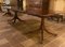 Extendable Pedestal Table in Mahogany with Quadripod Legs, Image 7