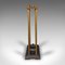 Victorian Sectional Umbrella Stand in Bronze and Iron, England, 1900s 5
