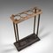 Victorian Sectional Umbrella Stand in Bronze and Iron, England, 1900s 6