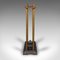 Victorian Sectional Umbrella Stand in Bronze and Iron, England, 1900s 4