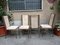 Dining Chairs in Iron & Bamboo, 1980s, Set of 4 2