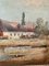 Paesaggio rustico, fine XIX secolo, olio su cartone, Immagine 4