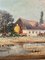 Rustic Landscape, 1890s, Oil on Cardboard, Framed 5