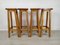 Brutalistische Barhocker, 1980er, 4er Set 1