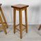 Brutalist Bar Stools, 1980s, Set of 4 4