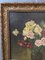 Flowers, 1948, Oil on Canvas, Framed, Image 3