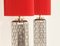 Large Spanish Table Lamps in Perforated Steel, 1960s, Set of 2 6