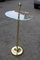 Italian Round Side Table in Brass and Glass, 1950s 1