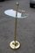 Italian Round Side Table in Brass and Glass, 1950s, Image 1