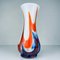 Hand-Cut Murano Glass Vase by Carlo Moretti, Italy, 1970s 2
