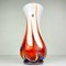 Hand-Cut Murano Glass Vase by Carlo Moretti, Italy, 1970s 1