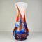 Hand-Cut Murano Glass Vase by Carlo Moretti, Italy, 1970s 8