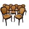 Mesa extensible de madera y sillas. Juego de 10, Imagen 21