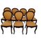 Ausziehbarer Tisch und Stühle aus Holz, 10er Set 22
