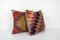 Turkish Geometric Kilim Cushion Covers, Set of 2 3