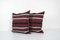 Housses de Coussin Kilim Vintage, Turquie, Set de 2 3