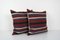 Housses de Coussin Kilim Vintage, Turquie, Set de 2 2