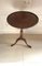 George III Circular Lamp Table in Mahogany, 1800s, Image 1