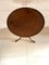 George III Circular Lamp Table in Mahogany, 1800s 3