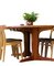 Danish Round Dining Table in Teak from Glostrup, 1960s, Image 6