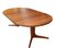 Danish Round Dining Table in Teak from Glostrup, 1960s, Image 8