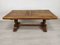 Oak Monastery Coffee Table, 1970s 1