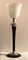 French Art Deco Table Lamp in Black Wood and Aluminium from Mazda, 1920s 1