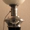 French Art Deco Table Lamp in Black Wood and Aluminium from Mazda, 1920s 7