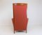 Armchair with Ottoman by Giorschetti from Umberto Asnago, 1990s, Set of 2, Image 15