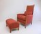 Armchair with Ottoman by Giorschetti from Umberto Asnago, 1990s, Set of 2 4