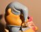 Figura Winnie the Pooh & Piglet de cerámica y resina de Peter Mook para Disney, años 2000, Imagen 12