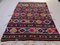 Large Vintage Turkish Wool Kilim Rug 8