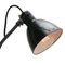 Vintage French Industrial Wall Sconce in Black Enamel 2