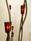 Organic Sculptural Floor Lamp in Brass and Murano Glass, 1980s 11