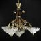 Art Deco Chandelier by M. P. for Atelier Petitot, 1920s 2