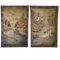 Bestickte Tafeln, 19. Jh. im Stil der Imperial Palace Workshops, China, 1890er, 2er Set 1