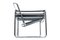 B3 Wassily Chair in Leather and Tubular Steel by Marcel Breuer 20