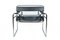 B3 Wassily Chair in Leather and Tubular Steel by Marcel Breuer, Image 26